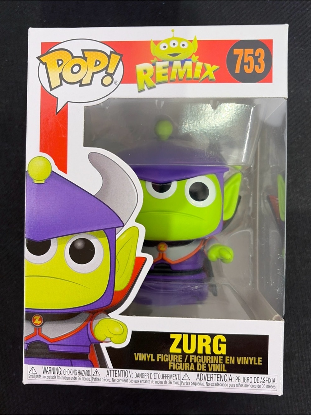 Funko Pop Remix Zurg #753 Disney Pixar Alien Remix Toy Story